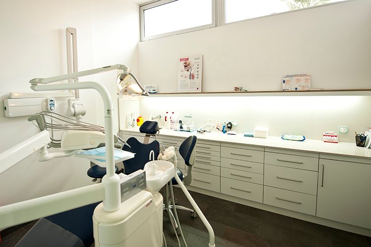 Interior clínica dental